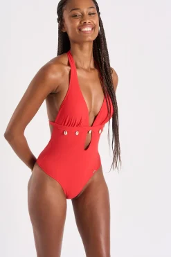 Banana Moon MAILLOT 1 PIECE SHELLINA SPRING-Femme Maillot 1 Pièce