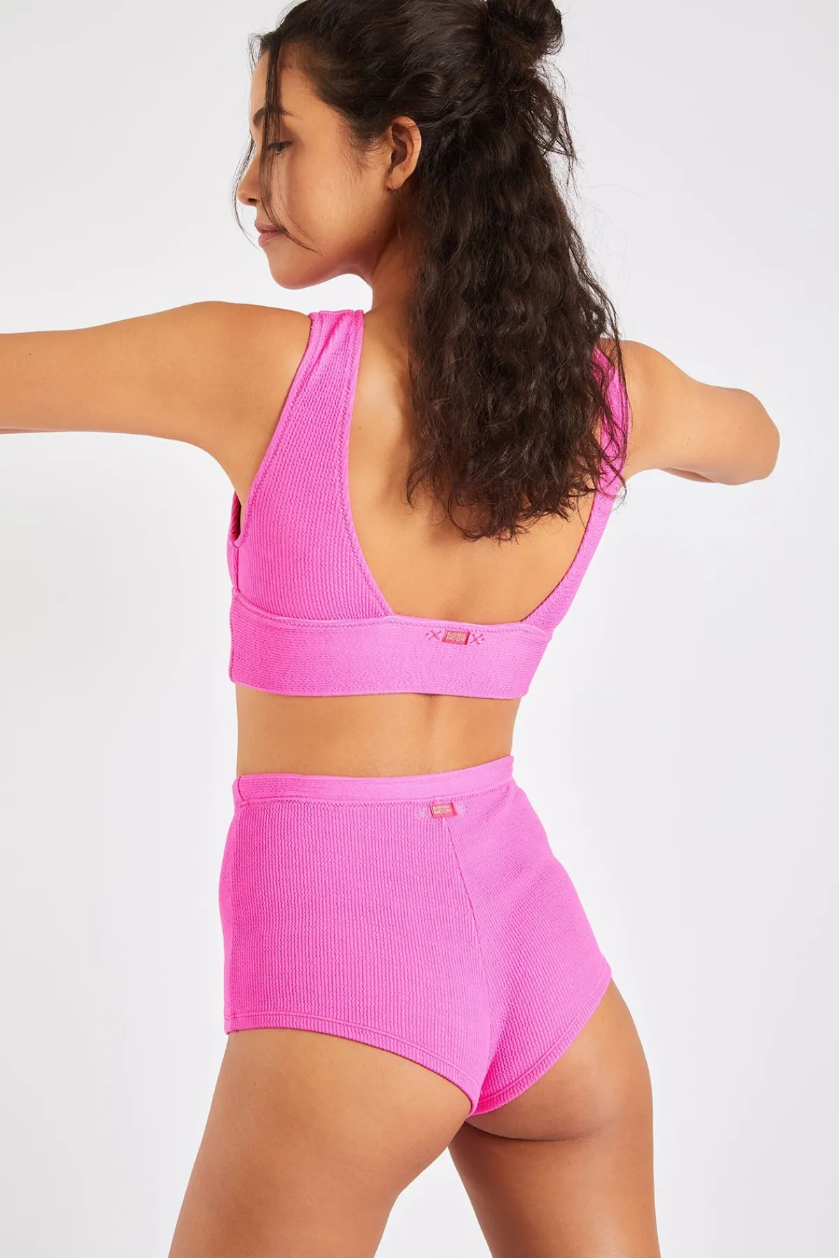 Banana Moon Maillot de bain 2 pièces Maleo & Naza Scrunchy-Femme Shorty|Taille Haute