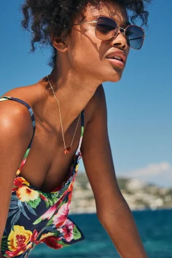 Banana Moon Mordoré Lunettes de soleil papillonnantes beiges - BM190P03- Lunettes De Soleil