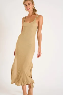 Banana Moon ROBE BEACHWEAR AMIVA GOLDENRIB- Robes|Robes De Plage
